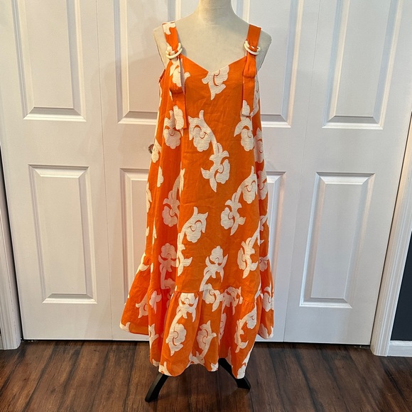 Anthropologie Dresses & Skirts - Anthropologie Phoebe Flounced Maxi Dress by Exquise. NWT